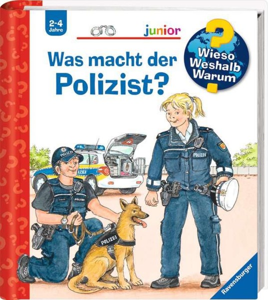 RAVENSBURGER WWW Junior 65: Was macht der Polizist-Buch